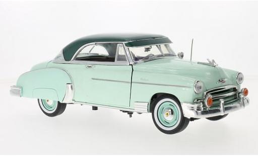 Diecast model cars Chevrolet Bel Air 1/18 Motormax green/metallic green 1950 Chevrolet Bel Air 1/18 Motormax green/metallic green 1950 diecast model cars