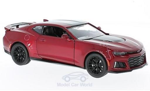 Chevrolet Camaro ZL1 1/24 Motormax ZL1 metallic red 2017 diecast model cars