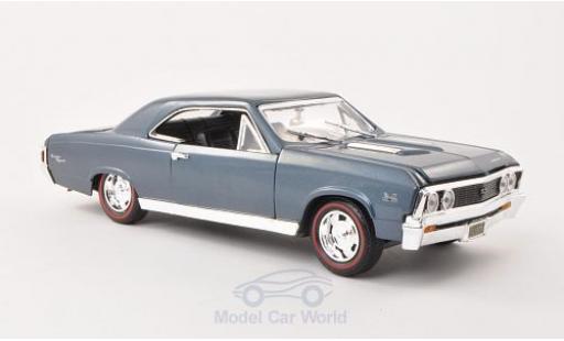 Diecast model cars Chevrolet Chevelle 1967 1/18 Motormax SS 396 metallic blue 1967 Chevrolet Chevelle 1967 1/18 Motormax SS 396 metallic blue 1967 diecast model cars