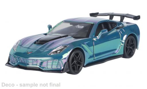 Diecast model cars Chevrolet Corvette 1/24 Motormax ZR1 türkis 2019 1:24 Chevrolet Corvette 1/24 Motormax ZR1 türkis 2019 1:24 diecast model cars