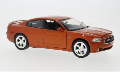 Diecast model cars Dodge Charger 1/24 Motormax R/T orange 2011 1:24 Dodge Charger 1/24 Motormax R/T orange 2011 1:24 diecast model cars