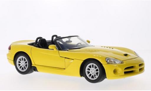 Diecast model cars Dodge Viper 1/18 Motormax SRT-10 yellow 2003 Dodge Viper 1/18 Motormax SRT-10 yellow 2003 diecast model cars