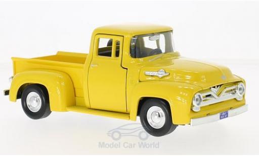 Ford F-1 1/24 Motormax 00 Pick Up yellow 1955 diecast model cars