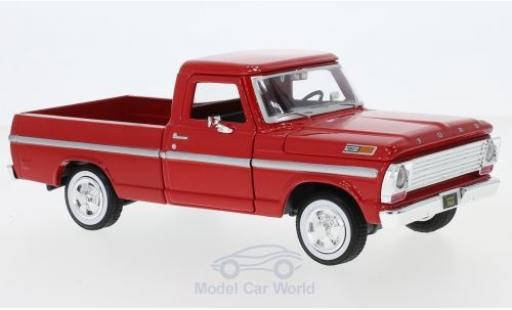 Ford F-1 1/24 Motormax 00 red 1969 diecast model cars