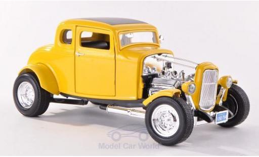Diecast model cars Ford Hot Rod 1/18 Motormax yellow 1932 Ford Hot Rod 1/18 Motormax yellow 1932 diecast model cars