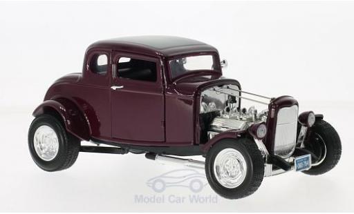 Diecast model cars Ford Hot Rod 1/18 Motormax metallic lila 1932 Ford Hot Rod 1/18 Motormax metallic lila 1932 diecast model cars
