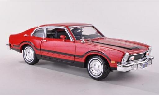 Diecast model cars Ford Maverick 1/24 Motormax red 1974 sans Vitrine Ford Maverick 1/24 Motormax red 1974 sans Vitrine diecast model cars