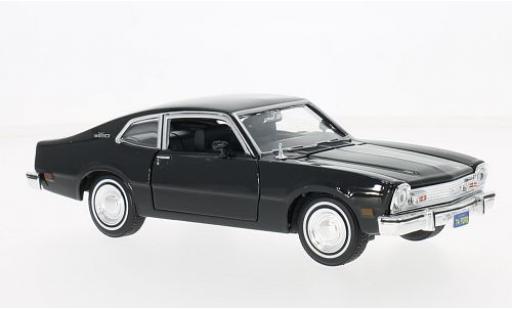 Diecast model cars Ford Maverick 1/24 Motormax black 1974 Ford Maverick 1/24 Motormax black 1974 diecast model cars