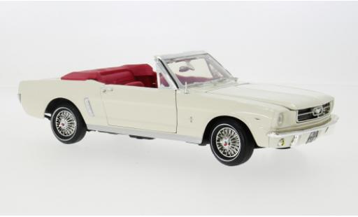 Diecast model cars Ford Mustang 1/18 Motormax Cabriolet weiss 1964 1:18 Ford Mustang 1/18 Motormax Cabriolet weiss 1964 1:18 diecast model cars