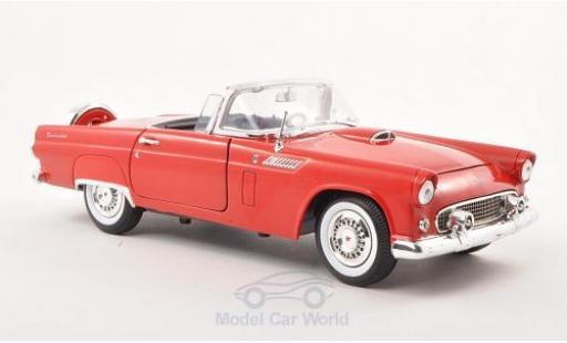 Diecast model cars Ford Thunderbird 1/18 Motormax Convertible red 1956 Ford Thunderbird 1/18 Motormax Convertible red 1956 diecast model cars