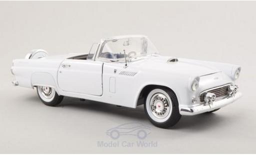 Diecast model cars Ford Thunderbird 1/18 Motormax Convertible white 1956 Ford Thunderbird 1/18 Motormax Convertible white 1956 diecast model cars