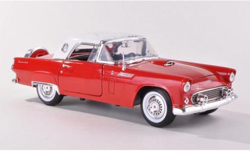 Diecast model cars Ford Thunderbird 1/18 Motormax Hardtop red/white 1956 sans Vitrine Ford Thunderbird 1/18 Motormax Hardtop red/white 1956 sans Vitrine diecast model cars