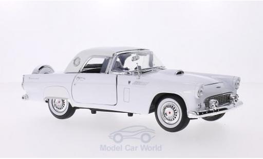Diecast model cars Ford Thunderbird 1/18 Motormax Hardtop white 1956 Ford Thunderbird 1/18 Motormax Hardtop white 1956 diecast model cars