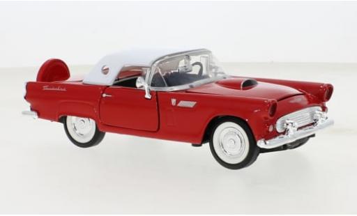 Ford Thunderbird 1/24 Motormax rot/weiss 1956 1:24 diecast model cars