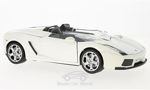 Lamborghini Concept 1/24 Motormax S metallic white diecast model cars