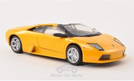 Diecast model cars Lamborghini Murcielago Roadster 1/24 Motormax Roadster metallic yellow Lamborghini Murcielago Roadster 1/24 Motormax Roadster metallic yellow diecast model cars