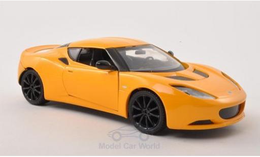 Lotus Evora 1/24 Motormax S yellow diecast model cars