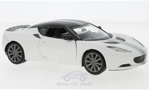 Lotus Evora 1/24 Motormax S matt-white diecast model cars
