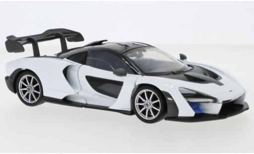 Diecast model cars McLaren Senna 1/24 Motormax white McLaren Senna 1/24 Motormax white diecast model cars