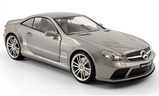 Diecast model cars Mercedes Classe SL 1/18 Motormax SL65 AMG Black Series metallic grey 2009 Mercedes Classe SL 1/18 Motormax SL65 AMG Black Series metallic grey 2009 diecast model cars