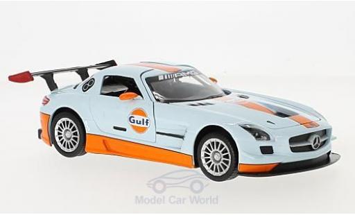 Mercedes SLS 1/24 Motormax AMG GT3 Gulf diecast model cars