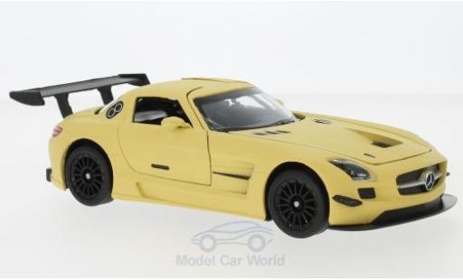 Mercedes SLS 1/24 Motormax AMG GT3 matt-beige diecast model cars