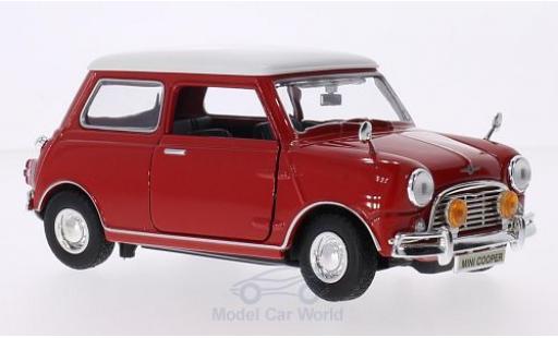 Diecast model cars Mini Cooper S 1/18 Motormax red/white RHD Mini Cooper S 1/18 Motormax red/white RHD diecast model cars