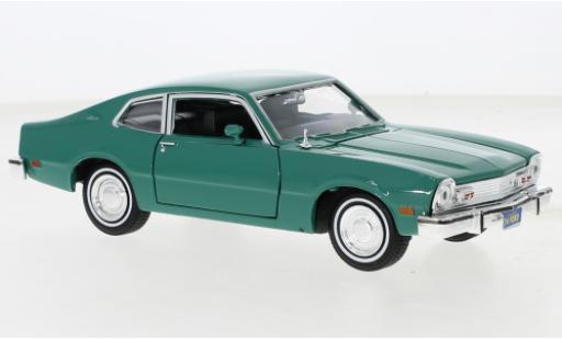 Diecast model cars Ford Maverick 1/24 Motormax green 1974 Ford Maverick 1/24 Motormax green 1974 diecast model cars