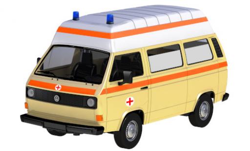 Volkswagen T3 1/24 Motormax Hochdach Ambulanz diecast model cars
