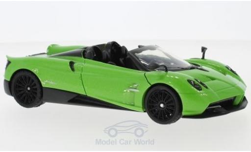Diecast model cars Pagani Huayra 1/24 Motormax Roadster metallic green Pagani Huayra 1/24 Motormax Roadster metallic green diecast model cars
