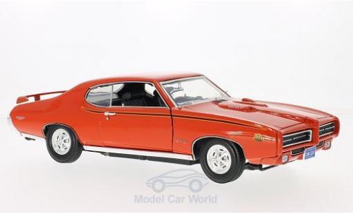 Diecast model cars Pontiac GTO 1/18 Motormax Judge orange 1969 Pontiac GTO 1/18 Motormax Judge orange 1969 diecast model cars