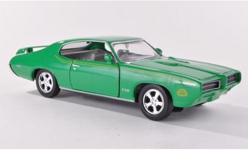 Pontiac GTO 1/24 Motormax Judge gr&uuml;n 1969 1:24 diecast model cars