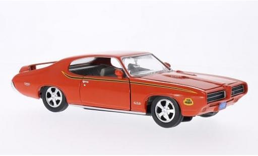 Pontiac GTO 1/24 Motormax Judge orange 1969 1:24 diecast model cars