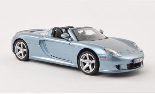 Porsche Carrera GT 1/24 Motormax metallic blue diecast model cars