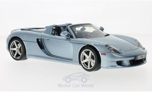 Diecast model cars Porsche Carrera GT 1/18 Motormax metallic blue 2004 Porsche Carrera GT 1/18 Motormax metallic blue 2004 diecast model cars