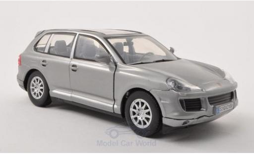 Diecast model cars Porsche Cayenne 1/24 Motormax (9PA) metallic grey 2008 ohne Vitrine Porsche Cayenne 1/24 Motormax (9PA) metallic grey 2008 ohne Vitrine diecast model cars
