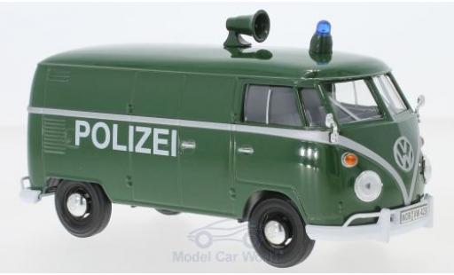 Diecast model cars Volkswagen T1 A 1/24 Motormax Kasten Polizei Volkswagen T1 A 1/24 Motormax Kasten Polizei diecast model cars