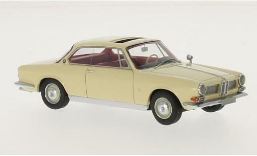 Bmw 3200 1/43 Neo CS Bertone beige 1961 diecast model cars