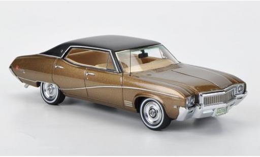 Diecast model cars Buick Skylark 1/43 Neo Sedan metallic brown/matt-black 1968 Buick Skylark 1/43 Neo Sedan metallic brown/matt-black 1968 diecast model cars