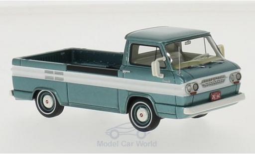 Diecast model cars Chevrolet Corvair 1/43 Neo Pick Up metallic türkis/white 1963 Chevrolet Corvair 1/43 Neo Pick Up metallic türkis/white 1963 diecast model cars