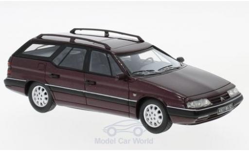Diecast model cars Citroen XM 1/43 Neo Break metallic red 1989 Citroen XM 1/43 Neo Break metallic red 1989 diecast model cars