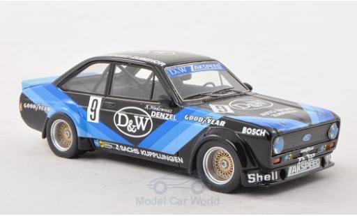 Diecast model cars Ford Escort MKI 1/43 Neo MkII RS Gr.2 No.9 D&W ETCC Sizilien 1979 K.Niedzwiedz Ford Escort MKI 1/43 Neo MkII RS Gr.2 No.9 D&W ETCC Sizilien 1979 K.Niedzwiedz diecast model cars