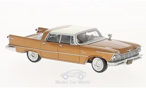 Diecast model cars Imperial Crown 1/64 Neo 4-Door Southampton kupfer/white 1957 Imperial Crown 1/64 Neo 4-Door Southampton kupfer/white 1957 diecast model cars