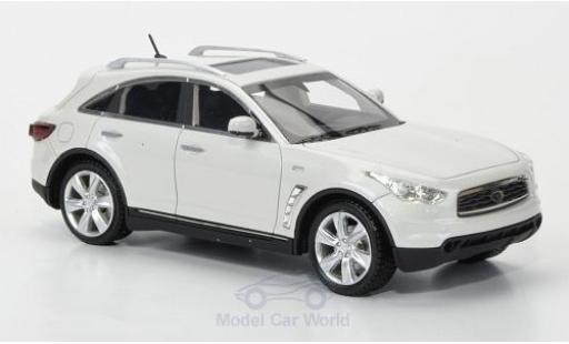 Diecast model cars Infiniti FX50 1/43 Neo S metallic white 2010 Infiniti FX50 1/43 Neo S metallic white 2010 diecast model cars