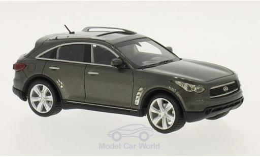 Infiniti FX50 1/18 Neo S metallic grey 2010 diecast model cars