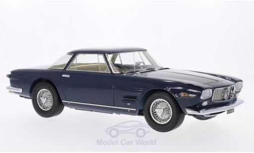 Maserati 5000 GT 1/18 Neo Allemano blue 1960 Türen und Hauben geschlossen diecast model cars