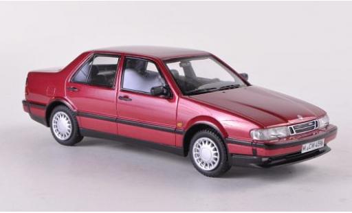 Saab 9000 1/43 Neo CDE metallic red 1989 diecast model cars