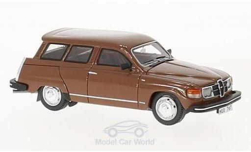 Saab 95 GL 1/43 Neo GL brown 1979 diecast model cars