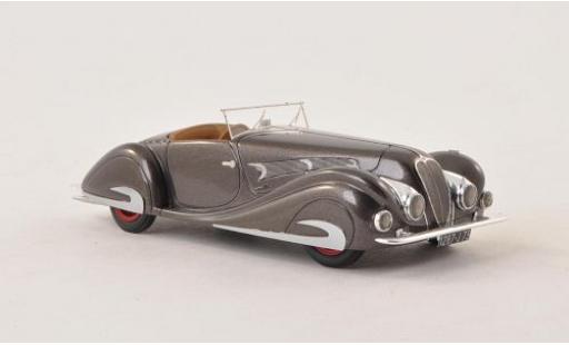 Diecast model cars Delahaye 135 1/43 Nickel MS Competition Roadster Figoni & Falaschi metallic grey 1937 sn48563 Delahaye 135 1/43 Nickel MS Competition Roadster Figoni & Falaschi metallic grey 1937 sn48563 diecast model cars