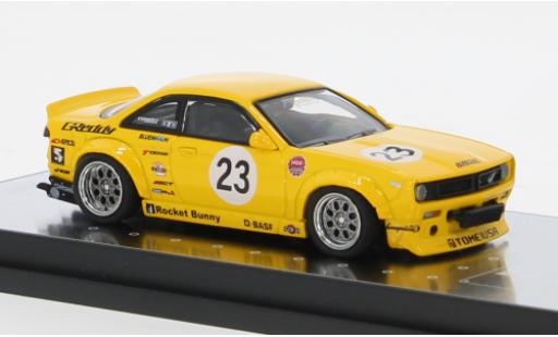 Diecast model cars Nissan Silvia 1/64 INNO64 (S14) R gelb 1:64 Nissan Silvia 1/64 INNO64 (S14) R gelb 1:64 diecast model cars